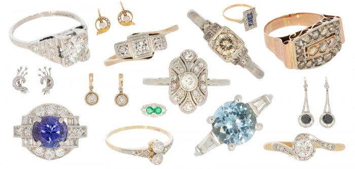 vintage diamond cluster rings cavendish jewellers york