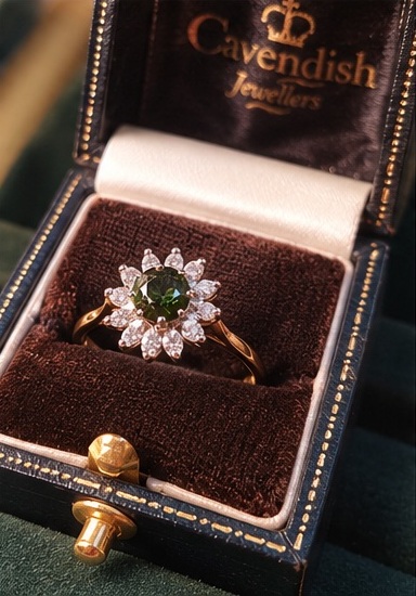 tourmaline rings individual edits green cluster