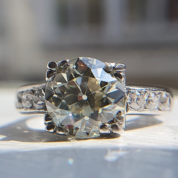 april birthstone jewellery diamond solitaire ring