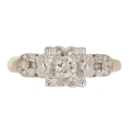 Antique Art Deco Diamond Solitaire Ring
