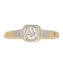 Antique Art Deco Diamond Solitaire Ring