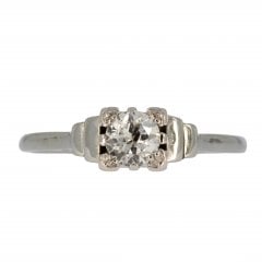 Antique Art Deco Diamond Solitaire Ring