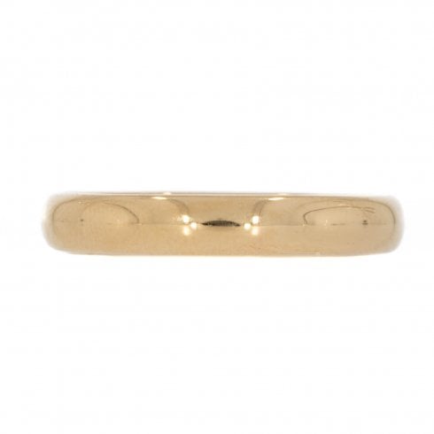 Antique Art Deco Gold Wedding Band