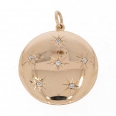 Antique Edwardian Diamond Set Locket