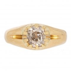 Antique Victorian Diamond Solitaire Ring