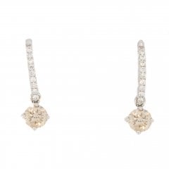 Diamond Drop Earrings