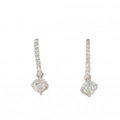 Diamond Drop Earrings