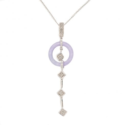 Diamond Drop Pendant