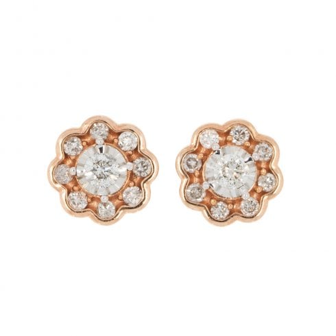 Diamond Ear Studs