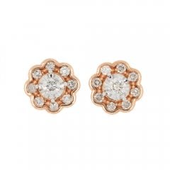 Diamond Ear Studs