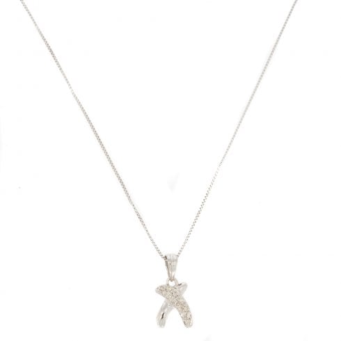 Diamond Kiss Pendant