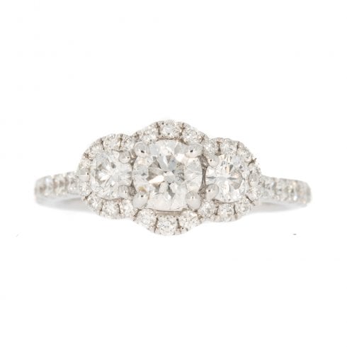 Diamond Trilogy Ring