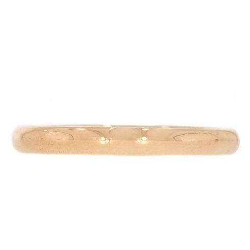 Gold 3mm Wedding Band