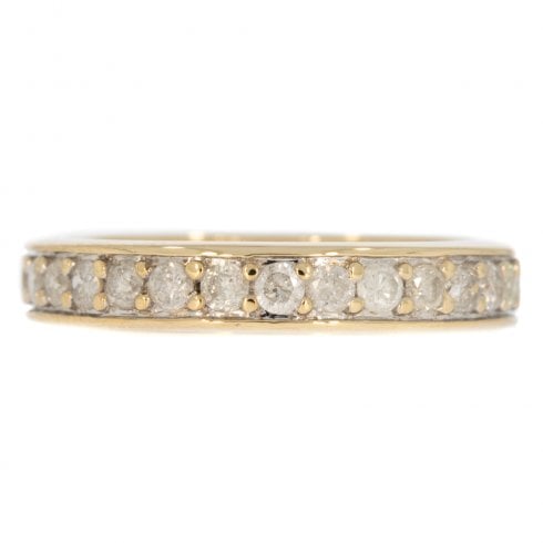 Gold Diamond Eternity Ring