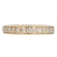 Gold Diamond Eternity Ring