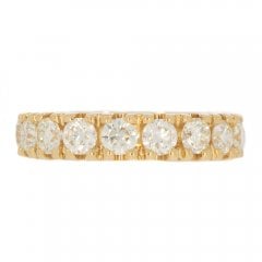 Gold Diamond Full Eternity Ring