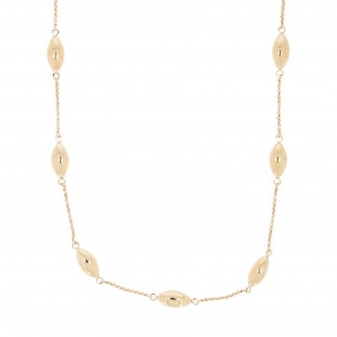 Gold Station Necklace