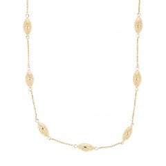 Gold Station Necklace