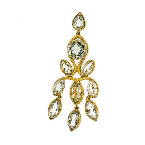 Green Amethyst Pendant