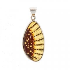 Hand Carved Abstract Pendant