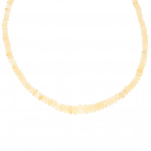 Opal Bead Necklace