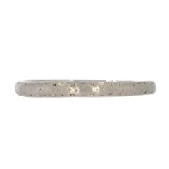 Platinum Antique Art Deco Engraved Wedding Band