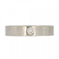 Platinum Diamond 5mm Wedding Band