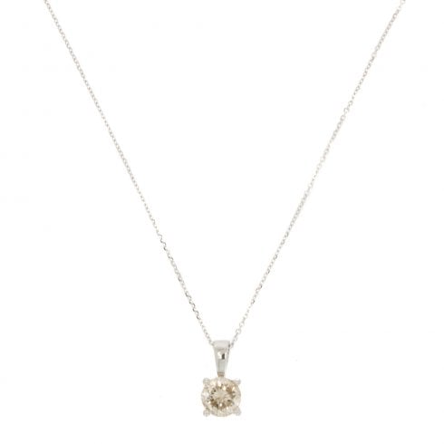 Platinum Diamond Pendant
