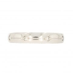 Platinum Diamond Set Wedding