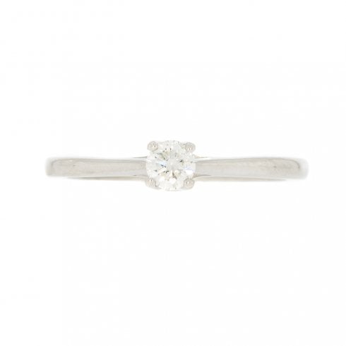 Platinum Diamond Solitaire Ring