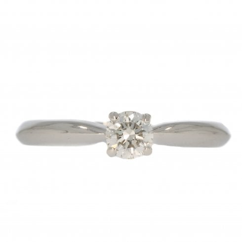 Platinum Diamond Solitaire Ring