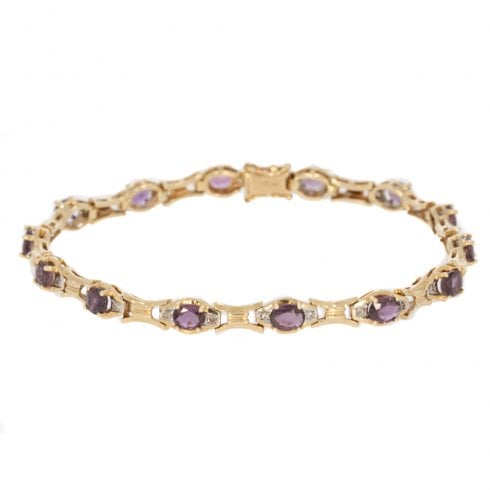 Ruby & Diamond Bracelet