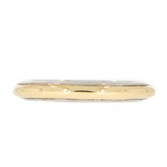 Two-colour Gold Wedding Band