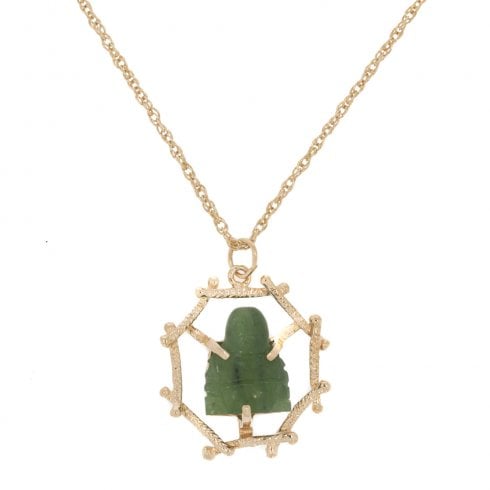 Vintag Jade Buddha Pendant
