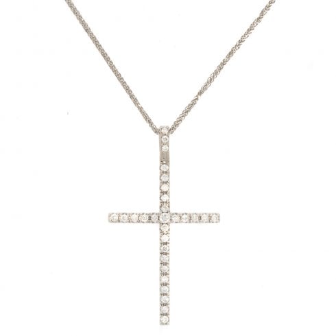 Vintage 18ct Gold Diamond Pendant