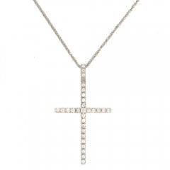 Vintage 18ct Gold Diamond Pendant