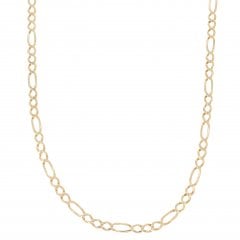 Vintage 20" Gold Figaro Chain