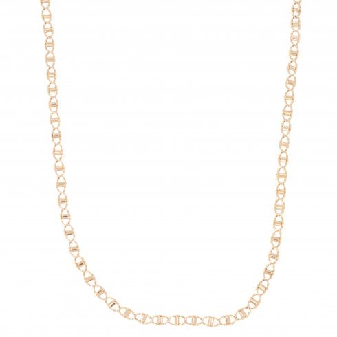 Vintage 21.5" Gold Fancy Link Chain