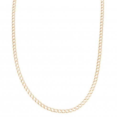 Vintage 24" Gold Figaro Link Chain