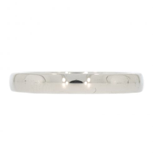 Vintage 3mm Platinum Wedding Band