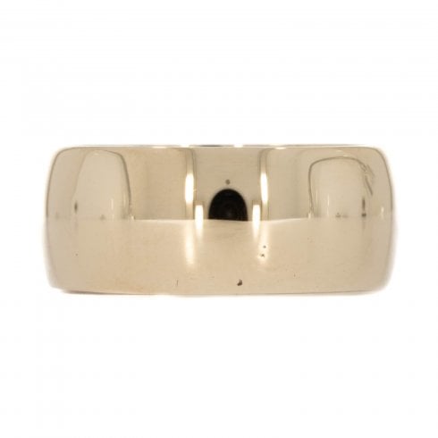 Vintage 8mm Gold Wedding Band