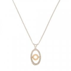 Vintage 9ct Gold Diamond Pendant