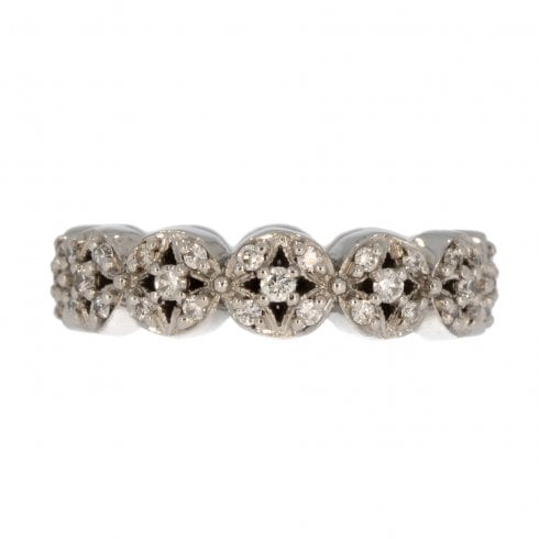 Vintage c.1950s Diamond Eternity Ring