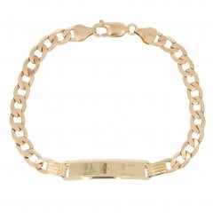 Vintage Curb Link ID Bracelet