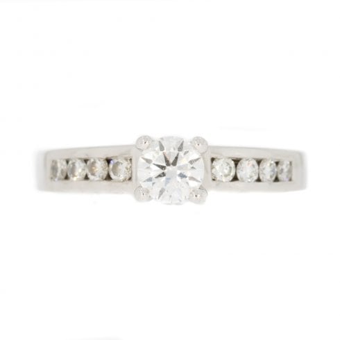 Vintage Diamond Solitaire Ring