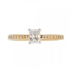 Vintage Diamond Solitaire Ring