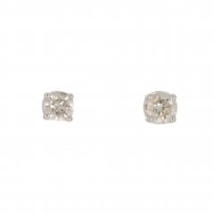 Vintage Diamond Stud Earrings