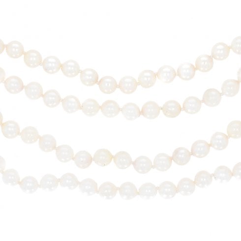 Vintage Four Row Pearl Necklace