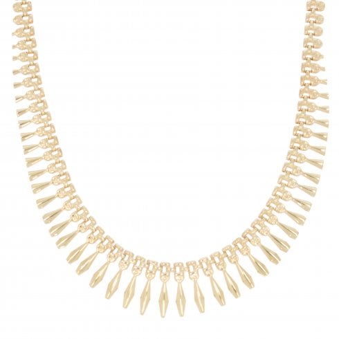 Vintage Gold Cleopatra Necklace