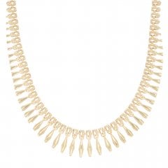 Vintage Gold Cleopatra Necklace